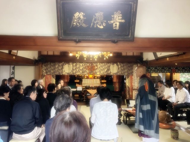 東福寺霊源院の永代供養合同法要（2019）